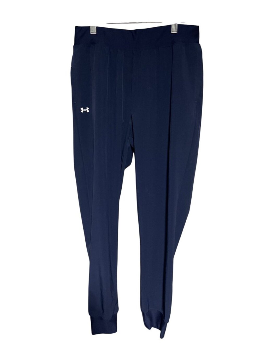 Under Armour Navy Blue Joggers Womens M Athletic Pants Athleisure Activewear